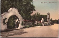 c1930s OJAI California Hand-Colored Postcard 