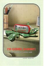 2004 ALTOIDS CHEWING GUM Food PRINT AD WALL ART - I'M GUMBY, DAMMIT CURIOUSLY picture