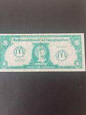 Rare McDonalds 1993 Mothers Day Gift Certificate Vintage VF Condition picture