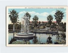 Postcard A Glimpse Of the Beverly Hills Hotel, Beverly Hills, California picture