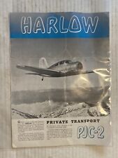 Vintage Harlow PJC-2 Mailer Broucher 1939 RARE picture