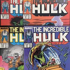 Incredible Hulk #331 332 333 & 334 (Marvel) Todd McFarlane Art Lot Of 4 Comics picture