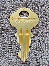 TOP MECHANISM POM SERVICE KEY FOR 1947 - 1960 PARK-O-METER WITH USA CHIGAGO LOCK picture