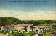 College of Saint Teresa in WINONA MINNESOTA Lourdes Hall Vintage Postcard picture