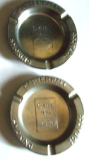 Pair Vintage Ashtrays Carter Hall Smoking Tobacco picture