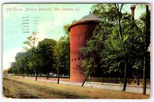 OLD TOWER JACKSON BARRACKS NEW ORLEANS LOUISIANA DB POSTED 1909 POSTCARD G-1 picture