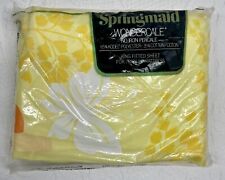 Vintage NOS Springmaid Wondercale King Fitted Sheet 78x80 picture