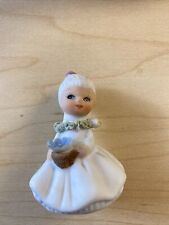 Vintage February Birthday Girl of the Month Figurine Pansy Flower picture
