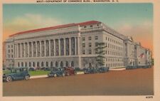 Department of Commerce Building Washington D.C. Vintage Linen Postcard picture