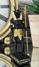 Egyptian God Of The Dead Mummy Anubis Dollhouse Miniature Statue Gods Of Egypt picture