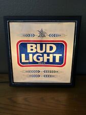 vintage bud light beer lighted sign picture