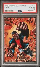 1992 Marvel Masterpieces #17 Cage PSA 10 GEM MINT - Freshly Graded picture