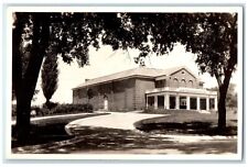 c1940's Theater Building Fort Leavenworth Kansas KS RPPC Photo Vintage Postcard picture