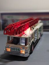 Vintage 1989 Hess Toy Fire Truck Bank, Working Lights & Sound, New picture