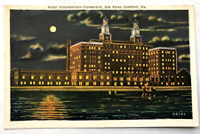 Hotel Chamberlain-Vanderbilt Old Point Comfort Virginia Fort Monroe VA Postcard picture