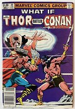 What If #39 • KEY 1st Meeting & Battle Of Thor & Conan (Marvel 1982) picture