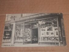 OBERLIN OHIO - 1940'S ERA POSTCARD - A.G. COMINGS BOOKS - STOREFRONT picture