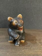 Antique Chalkware Bear Figurine  picture