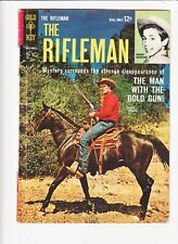THE RIFLEMAN COMICS /19 CHUCK CONNERS, WESTERN  PHOTO COVER/ GOLDEN RIFLE picture
