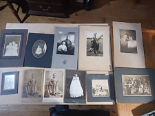 Collection Lot of 11 Antique Cabinet Card Photo All from Maine Children/Babies picture