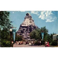 Matterhorn TomorrowLand Disneyland Magic Kingdom Postcard Unposted picture