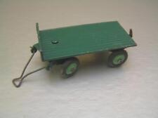Dinky Toys 25G Small Trailer in green with light green hubs made in England VGC picture