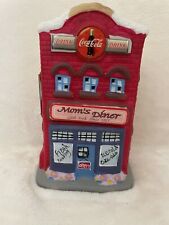 Giftco Coca Cola Christmas House Ceramic Candle Holder Holiday Miniture Village picture