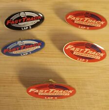 Lot of 5 New Fast Track Lapel Parts Proffessional & Counter Sales Lapel Pins picture