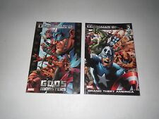 Ultimates 2 Vol. #1 & Vol. #2 (2 GN / TPB LOT) 2005 Marvel ~ Captain America picture