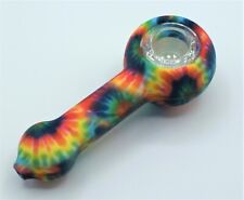 Colorful Silicone Pipe, Tobacco, Smoke, Unbreakable, 9 Hole Glass Bowl, Cute  picture