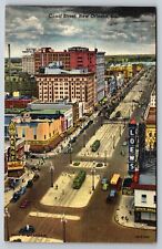 Postcard c1930s New Orleans Lousiana Canal Street Loews Saenger 29 picture