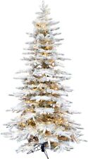 Fraser Hill Farm 9-Ft. Pre-Lit Mountain 9-Ft., Clear Smart String Lighting picture