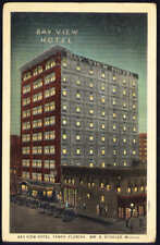 1928 TAMPA FLORIDA - BAY VIEW HOTEL building people cars * posted to Louisiana  picture