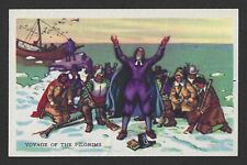 1942 D39 Gordon Bread Card - Frontiers of Freedom Series- Voyage of the Pilgrims picture