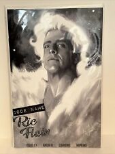 CODE NAME RIC FLAIR  Black and White Trade Whatnot Exclusive  650 made Scout  picture