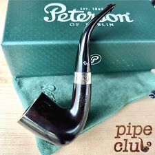 Peterson Sherlock Holmes Heritage Smooth Bent Rathbone P-Lip Pipe - New picture