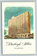 Pittsburgh PA-Pennsylvania, The Pittsburgh Hilton, Hotel Vintage Postcard picture