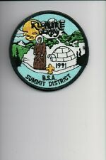 1991 Summit District Klondike Derby patch picture