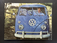 1961 VW Truck SHOWROOM Advertising DEALER Sales Brochure KOMBI Pick-up PANEL picture