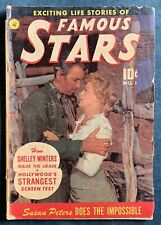 Famous Stars #1  Nov 1950  Jimmy Stewart  Shelly Winters picture