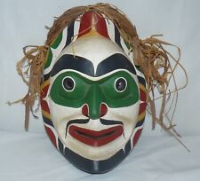 Don Lelooska Tribal Mask Signed Numbered Wooden 12x9