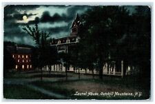 c1911 Laurel House Moon Night Exterior Catskill Mountains New York NY Postcard picture