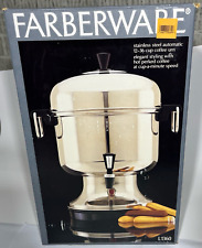 Farberware 12-36 Cup Stainless Steel Coffee Urn Automatic Percolator L1360  picture
