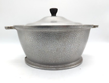Round Guardian Service Ware Hammered Aluminum Roaster with Aluminum Lid picture