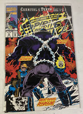 Vtg 1993 Ghost Rider Blaze Spirits of Vengeance #9 Marvel Comic Book - NM - B&B picture