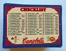 Campbell's Kids Collection Singles (1995 Collect A Card) Pick from List picture