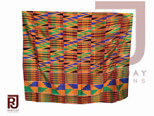Kente Cloth Handwoven Ghana Asante Kente Ashanti African Art Textiles 6 yards picture
