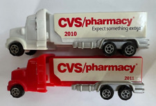 Pez Retired CVS Pharmacy (2010 & 2011) Advertising Haulers - Both Mint picture