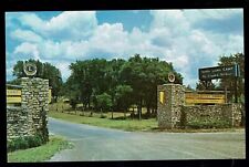 Texas Lion's Camp Crippled Children Kerrville TX Entrance circa 1965 picture