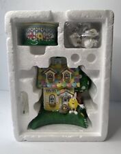 Department 56 M&M's Easter Bunny House Lighted House & Candy Dish 2004 Boxed picture